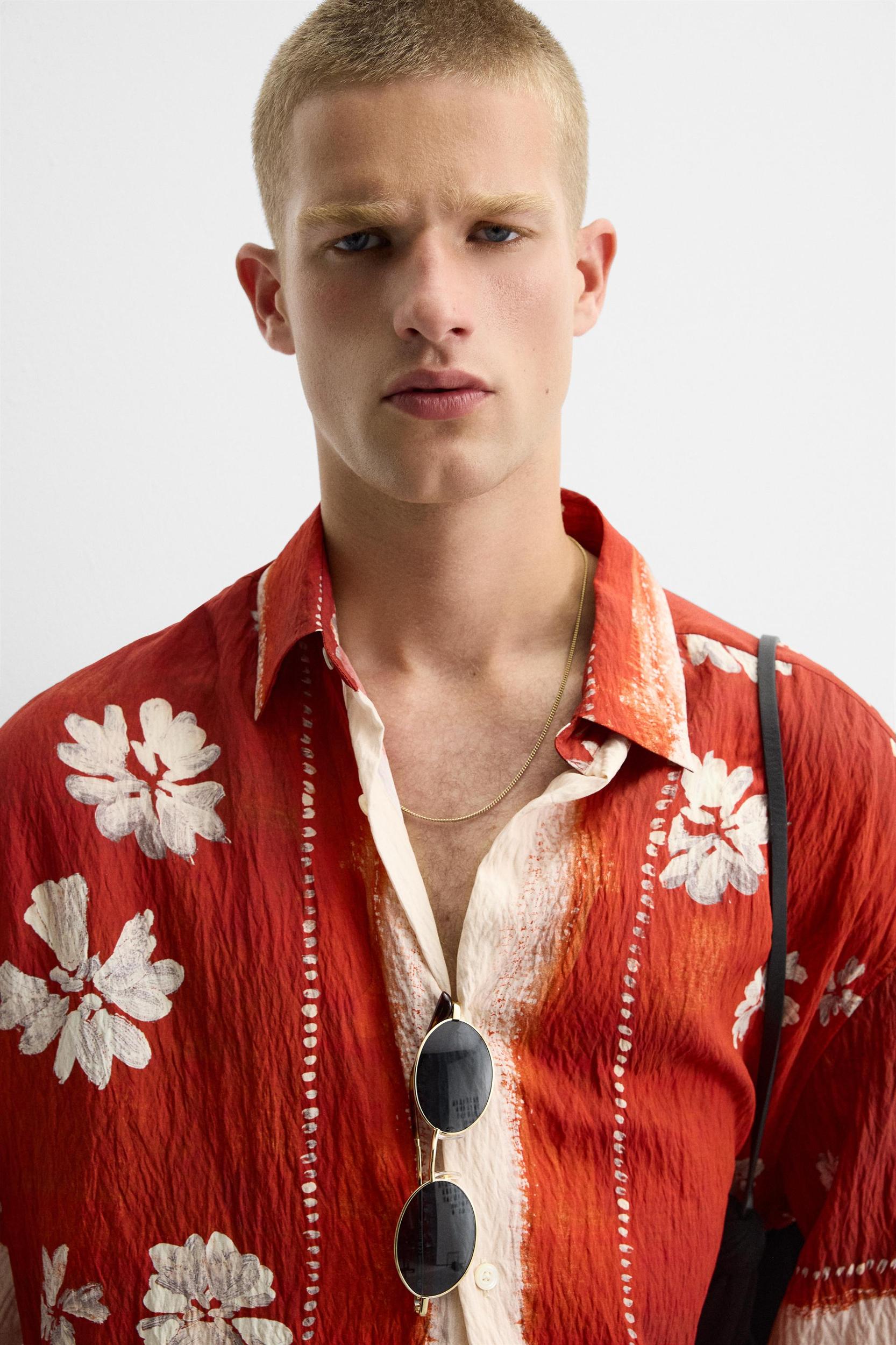 FLORAL PRINT SHIRT Product Image