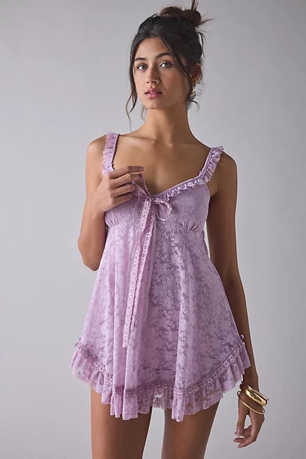 Urban Outfitters UO Primrose Lace Babydoll Romper Womens at Urban Outfitters Product Image