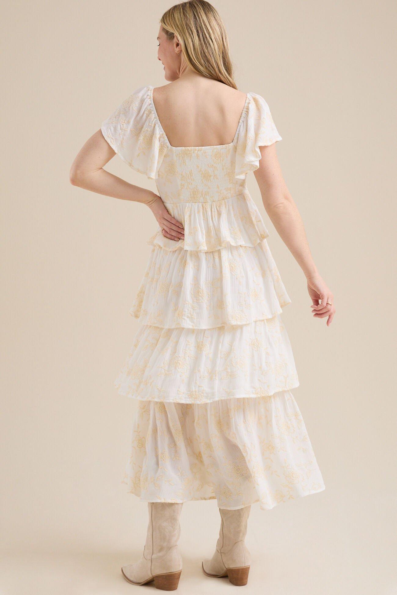 Roxanne Layered Maxi Dress Product Image