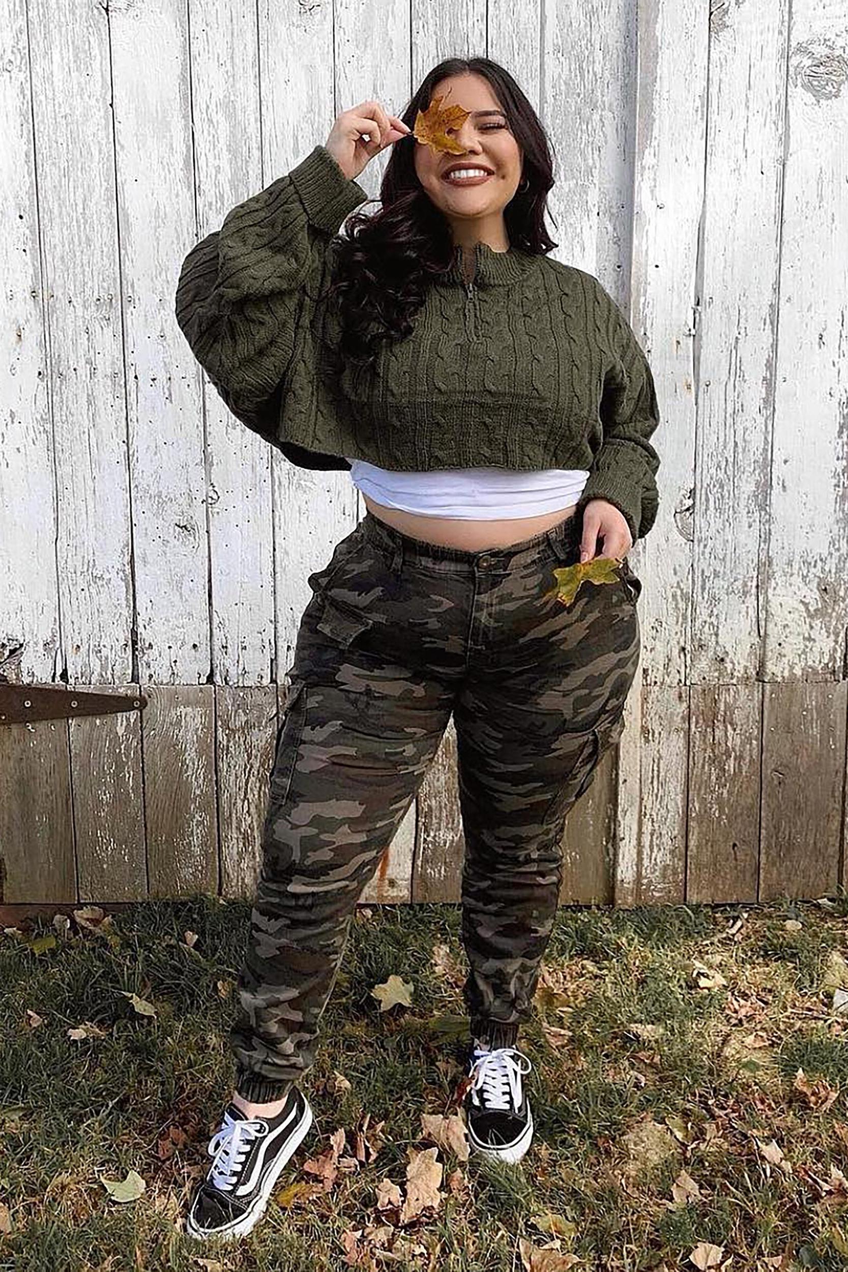 Cadet Kim Oversized Camo Pants - Camo Product Image