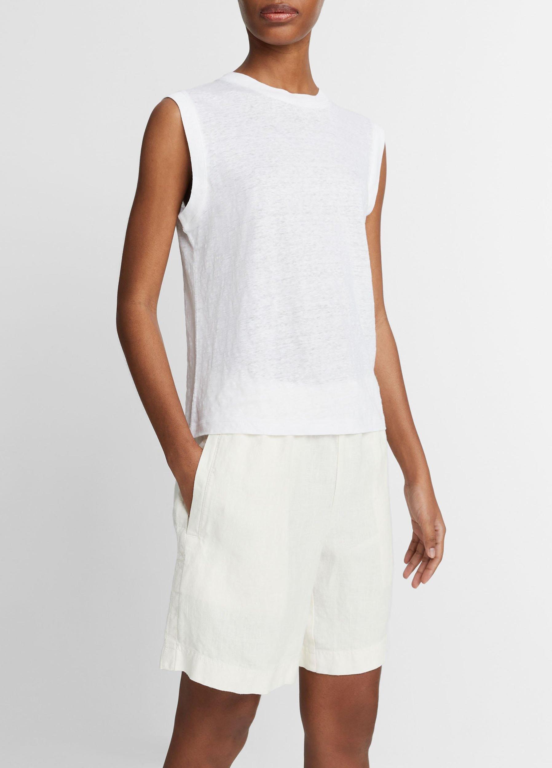 Linen Muscle T-Shirt Product Image