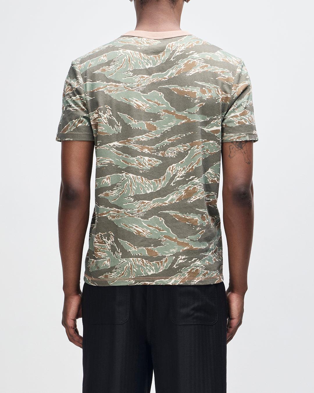 Joyride Ringer Tee - Ground Cover Green Product Image
