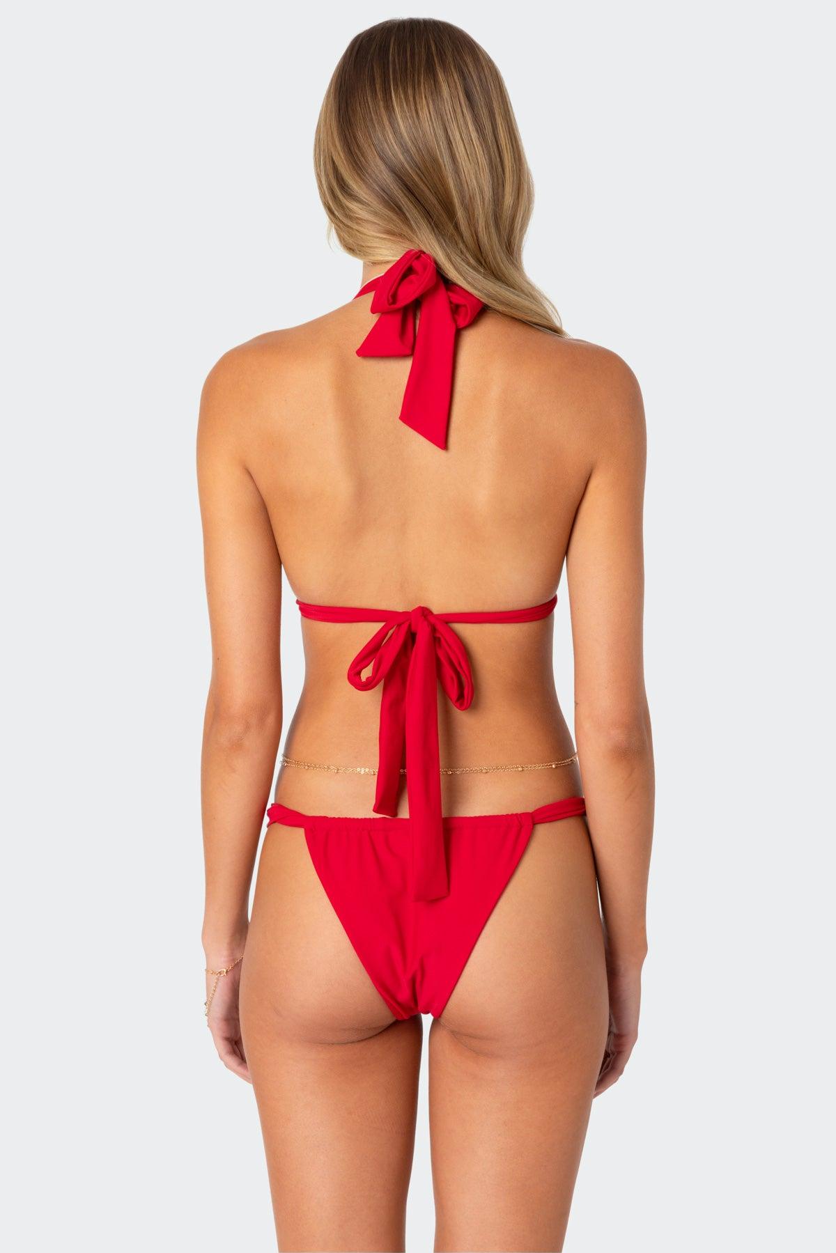 Soraya Knotted Bikini Top Product Image