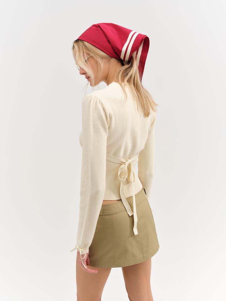 Naomi Sweater — Cream Product Image