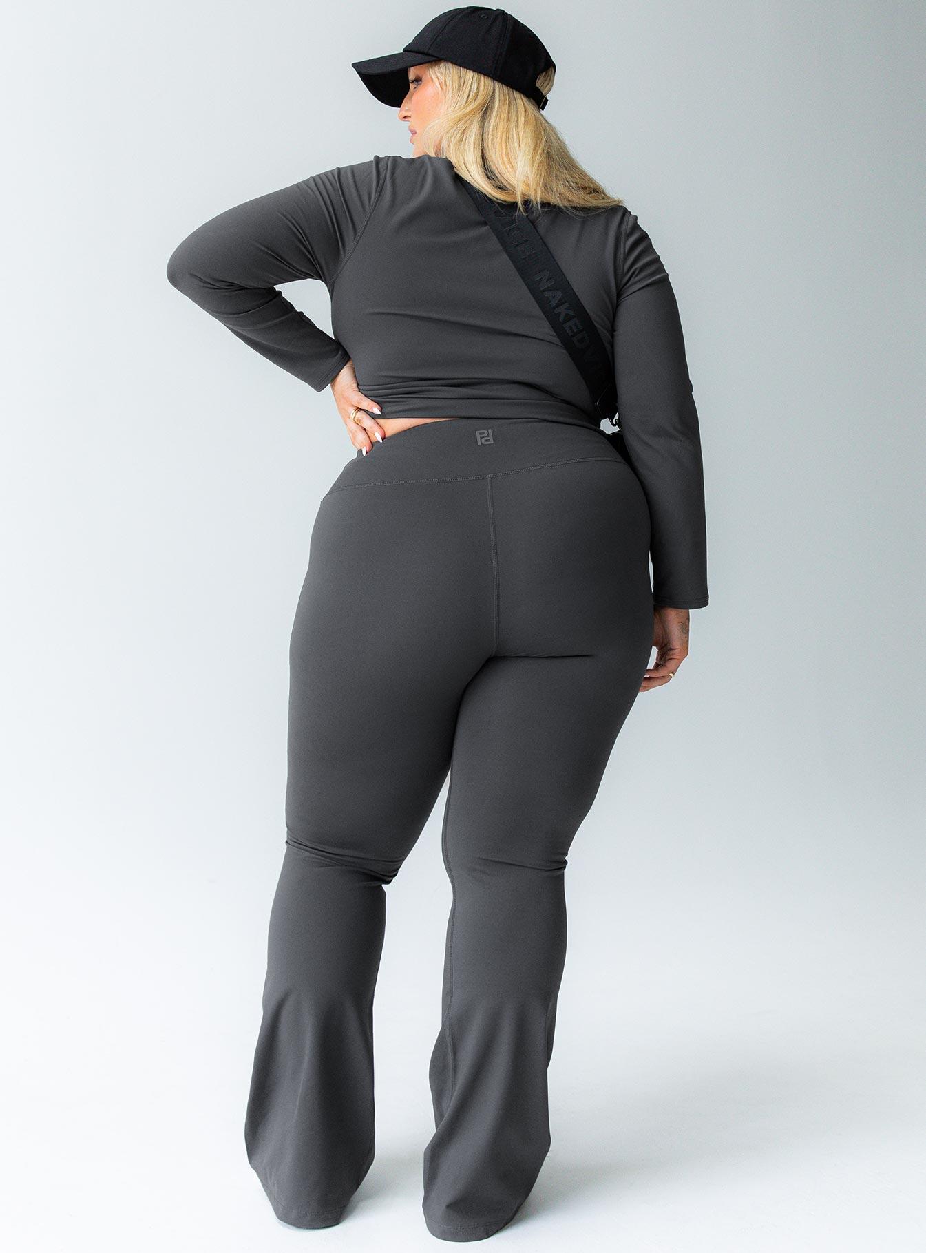 Integrity Activewear Yoga Pants Grey Curve Product Image