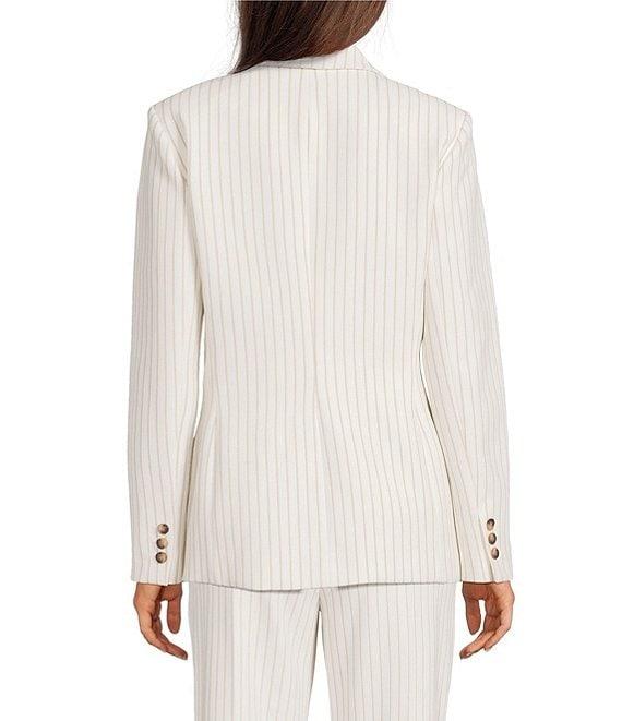 Alex Marie Liza Anywhere, Everywhere Coordinating Novelty Stripe Peak Lapel Blazer Product Image