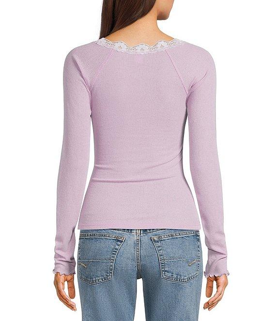 BDG Urban Outfitters Diana Lace Trimmed Top Product Image