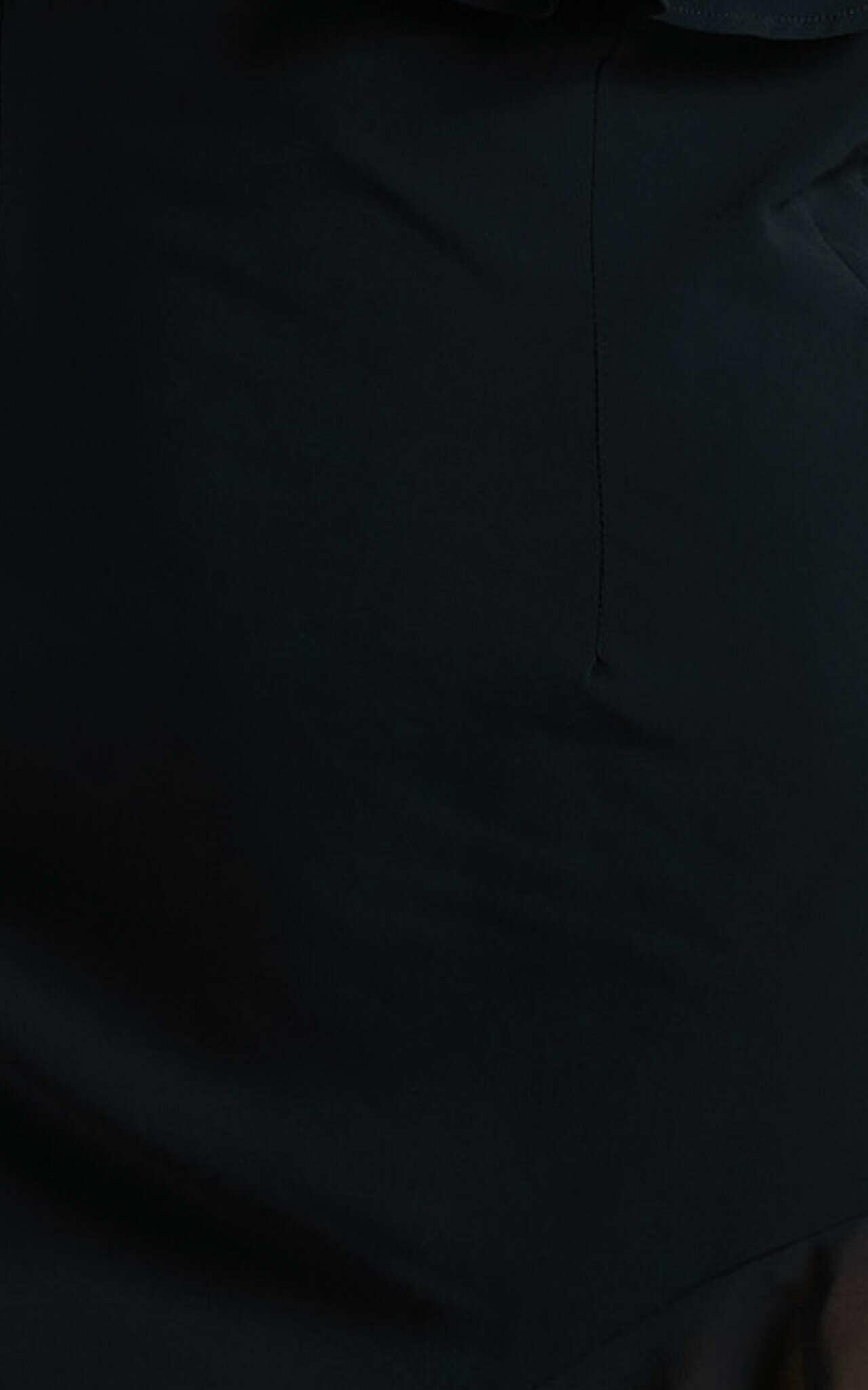 Runaway The Label - Vacanza Midi Dress in Black Product Image