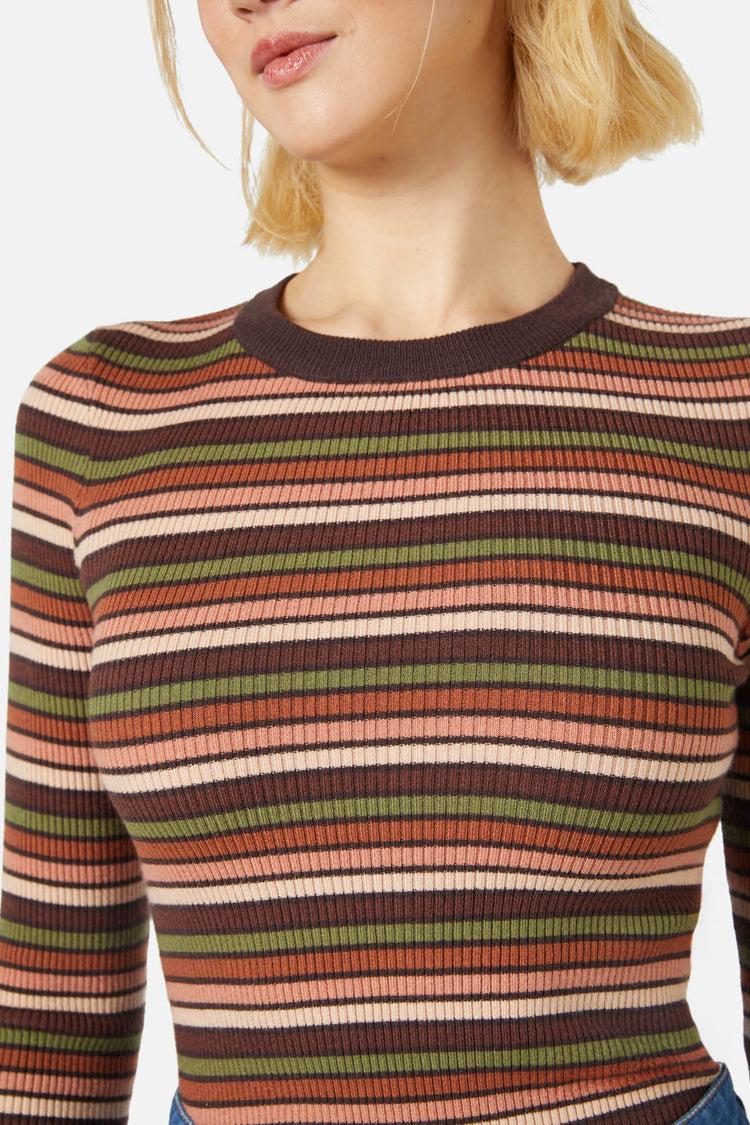 Darcy Stripe Knit Top Product Image