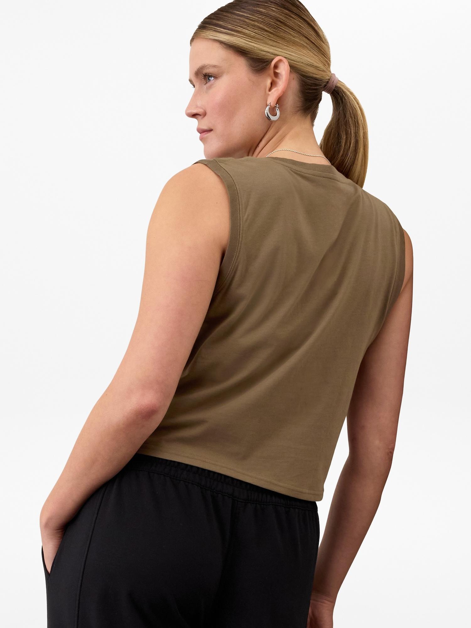 True Cotton Crop Tank Product Image