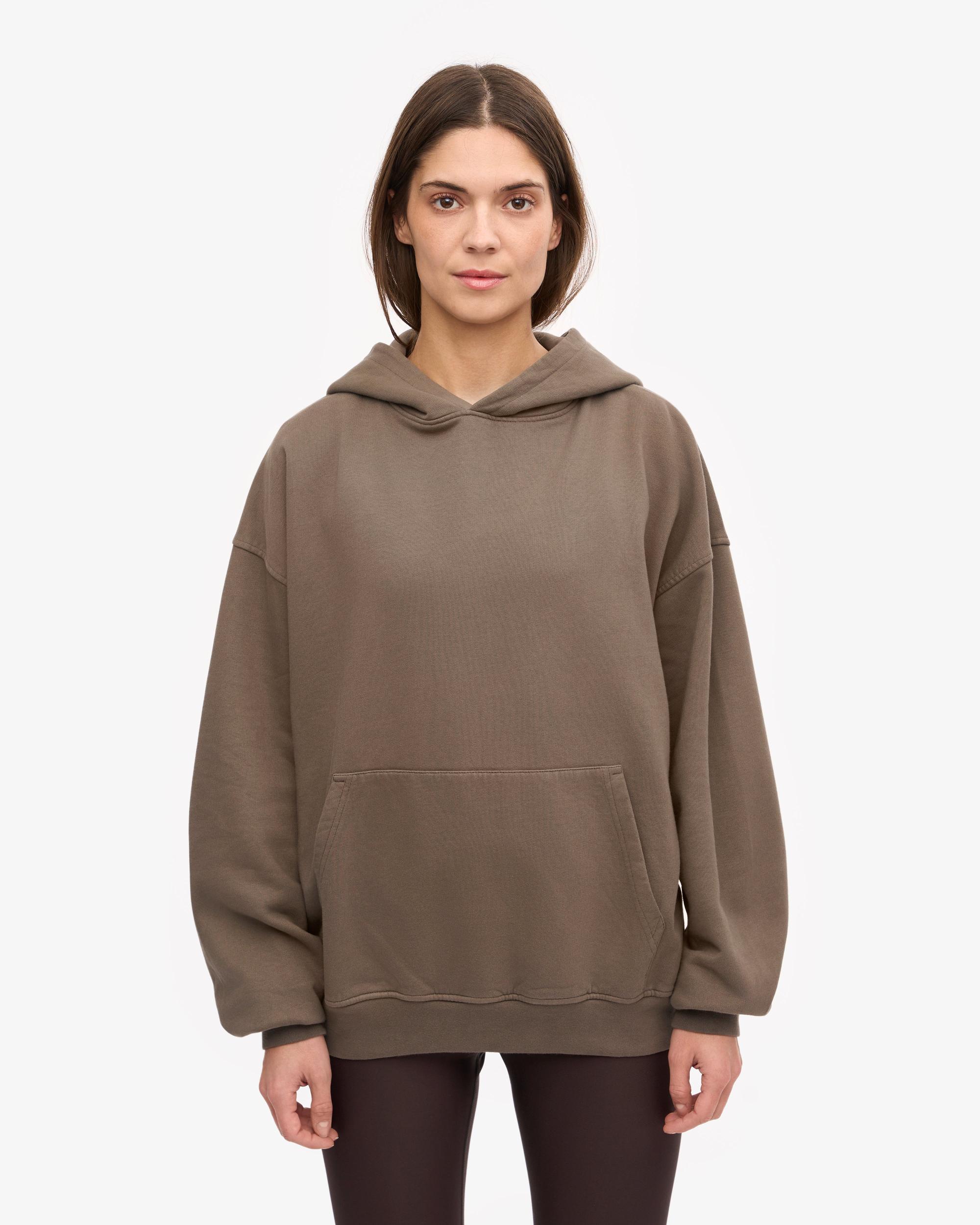 Organic Oversized Hood - Cedar Brown Product Image
