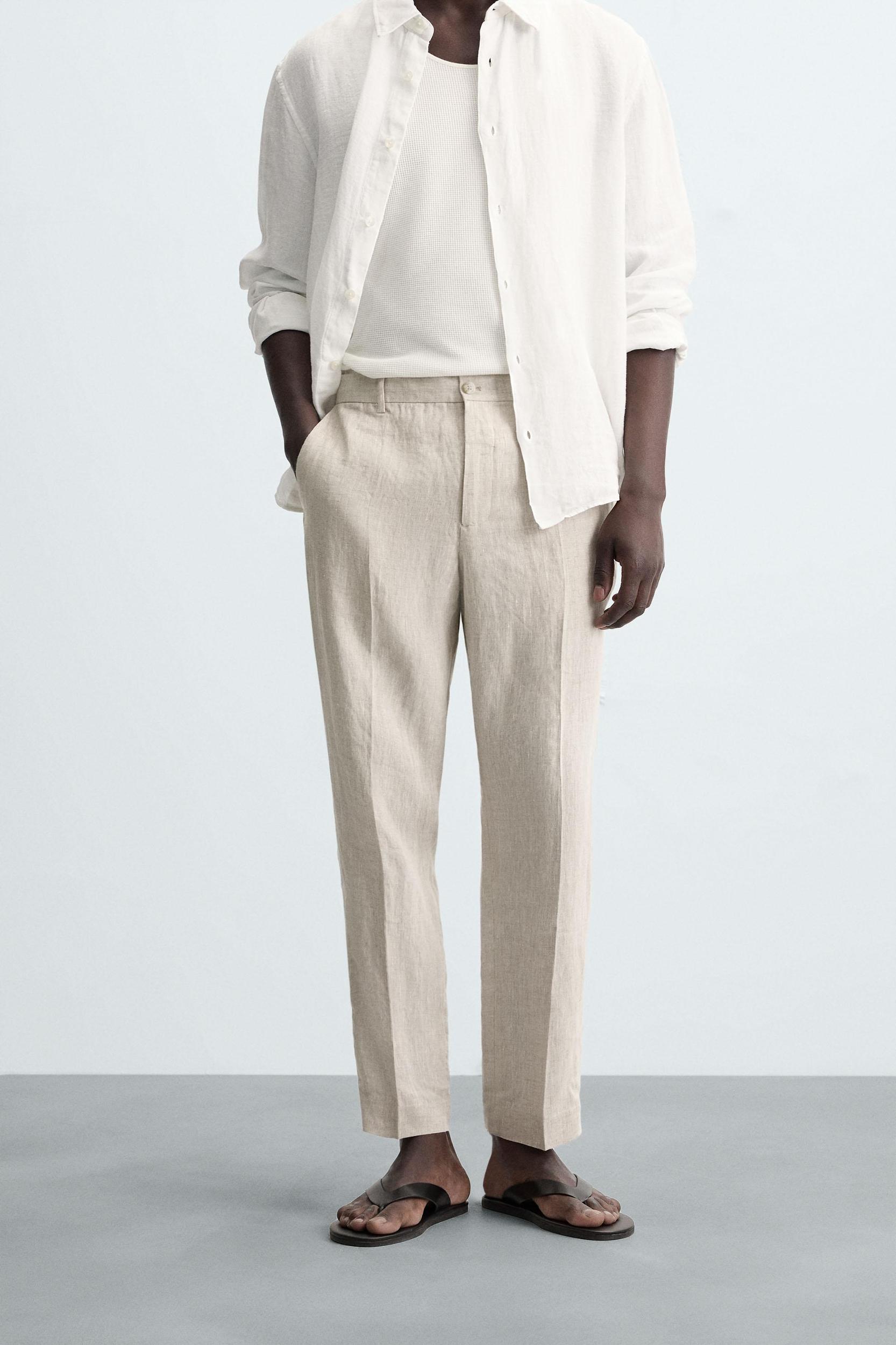 100% LINEN PANTS Product Image