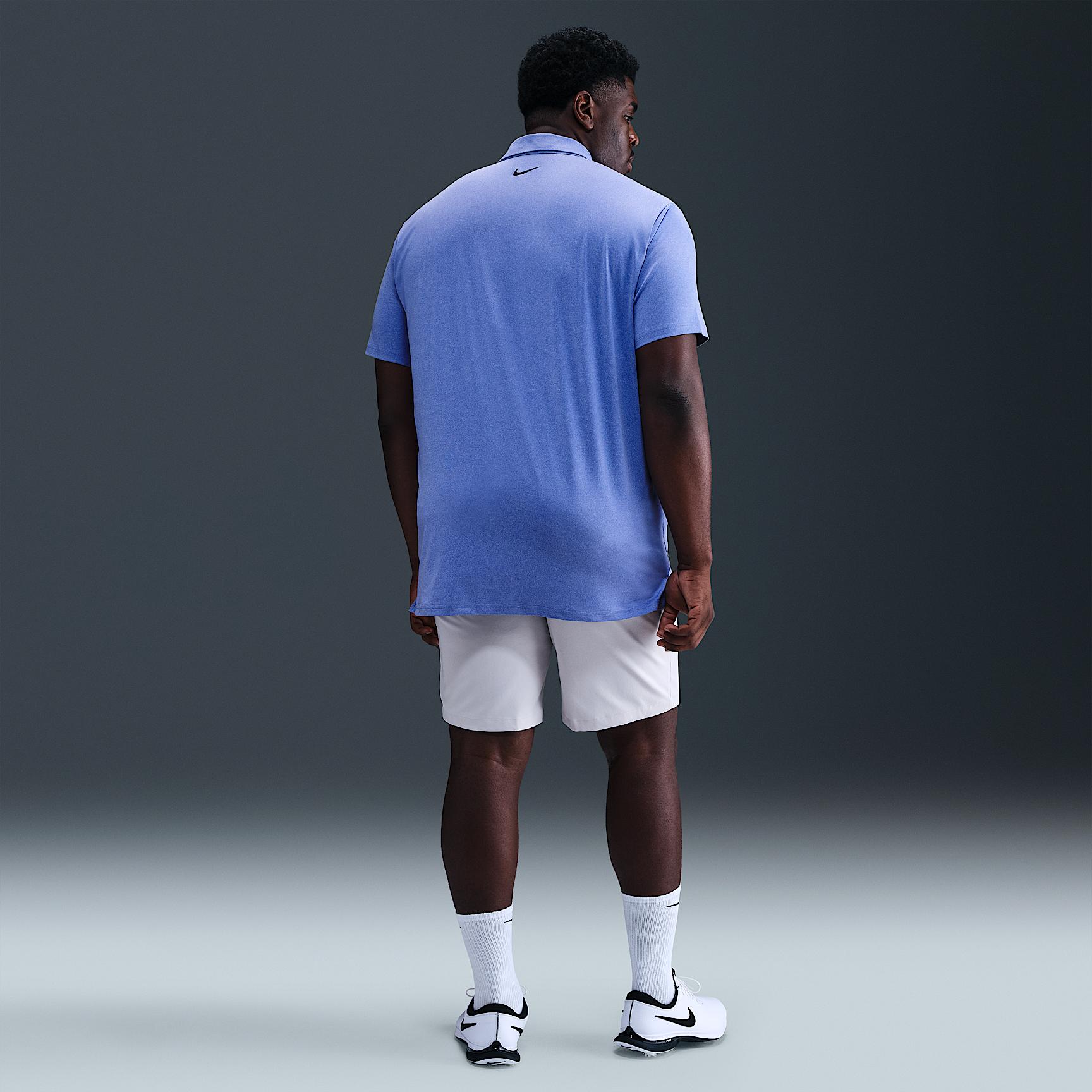 Nike Mens Tour Dri-FIT Heathered Golf Polo | FZ7473-411 Product Image