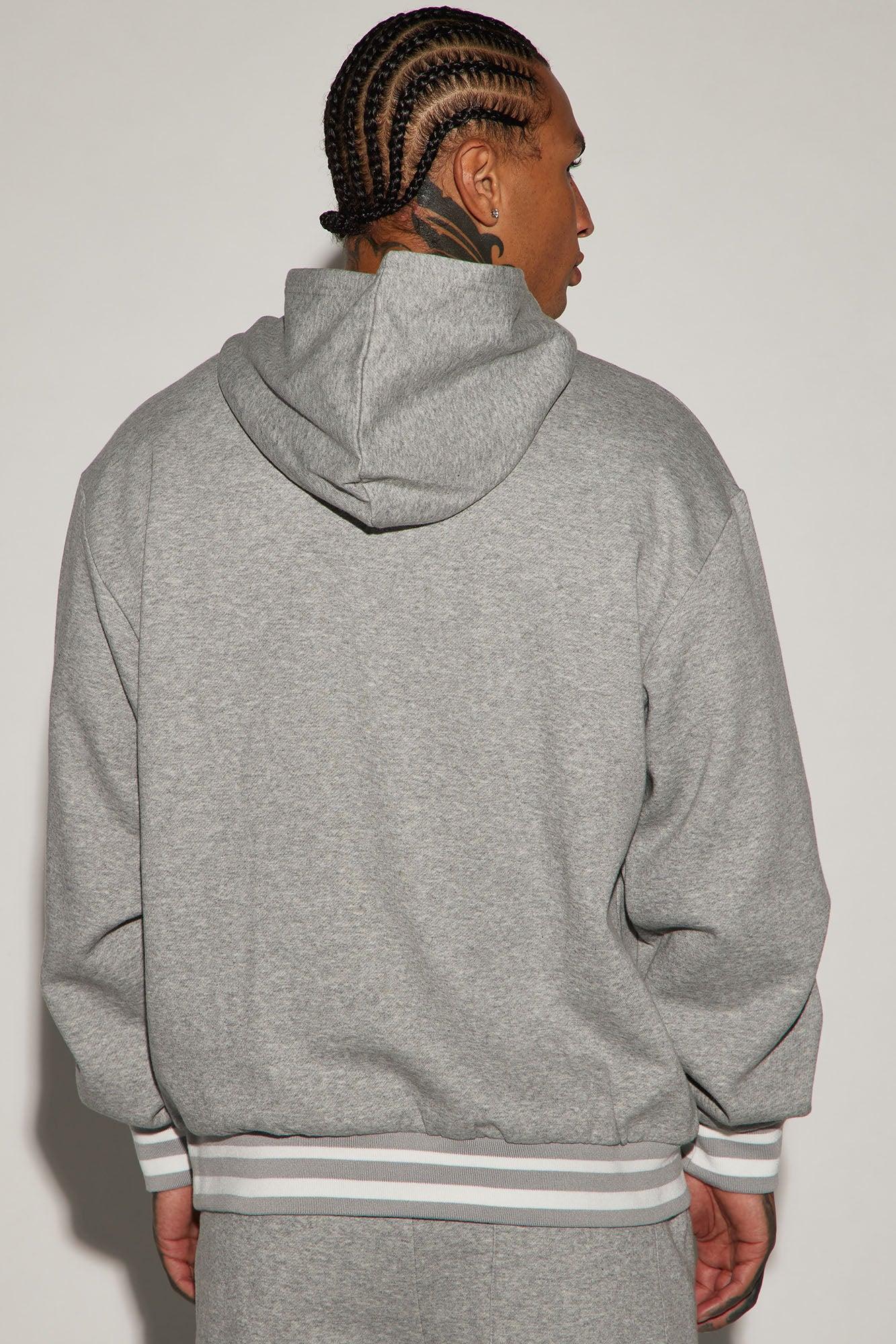 Melrose Hoodie - Heather Grey Product Image