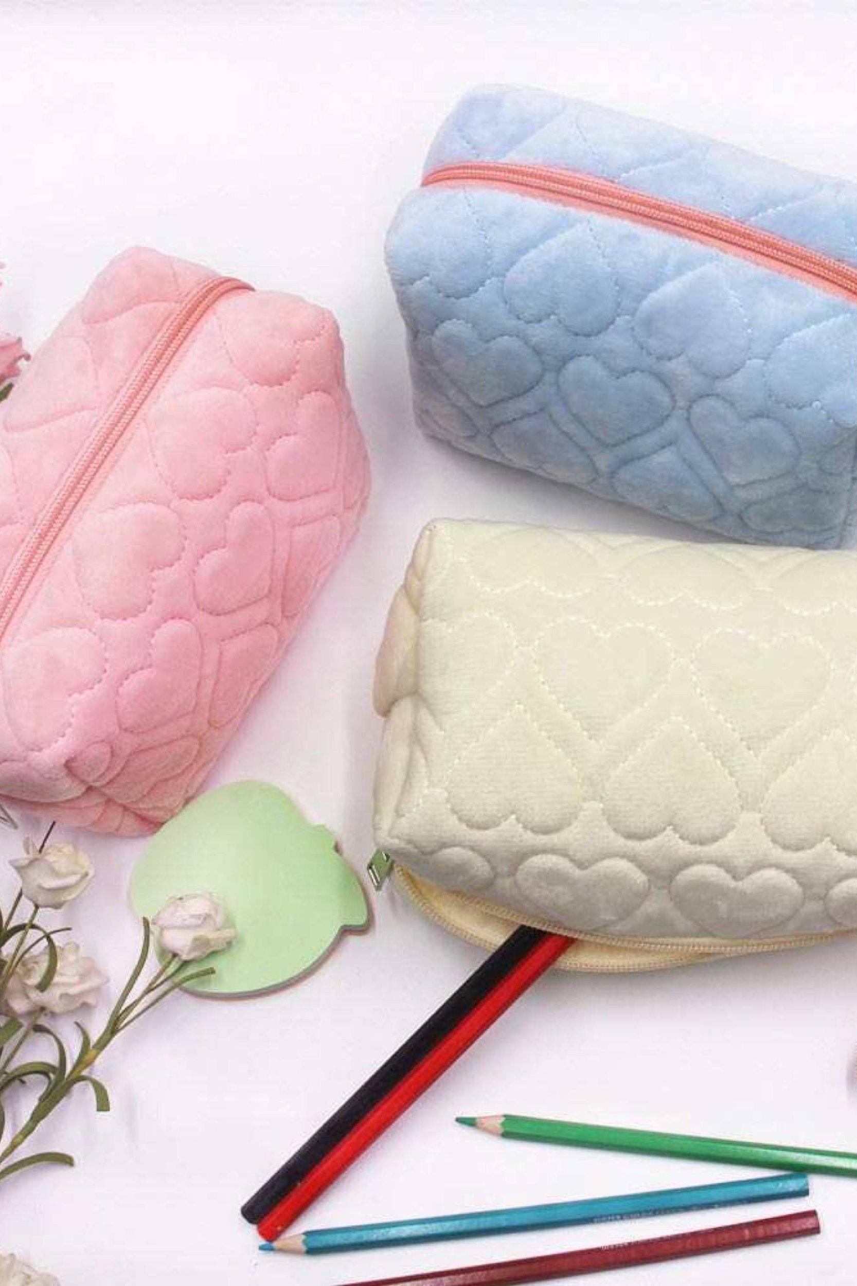 Quilted Hearts Cosmetic Bag Product Image