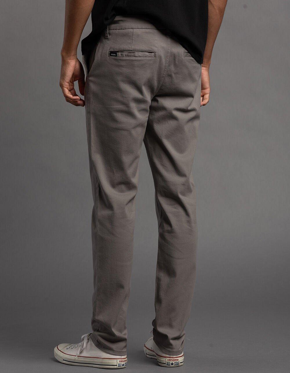 RSQ Mens Skinny Chino Pants - SMOKE Product Image