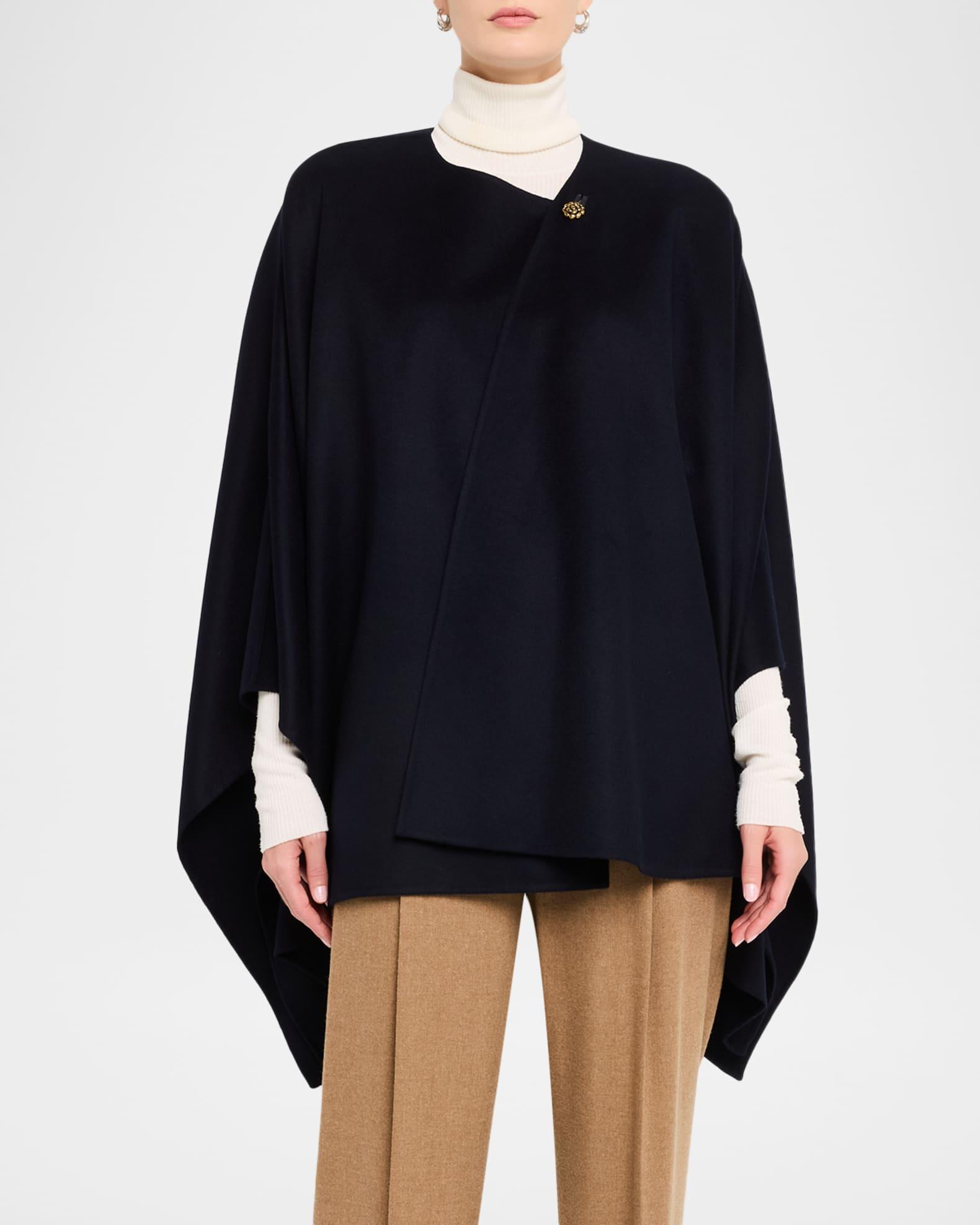 Renata Double-Face Cashmere Cape Product Image