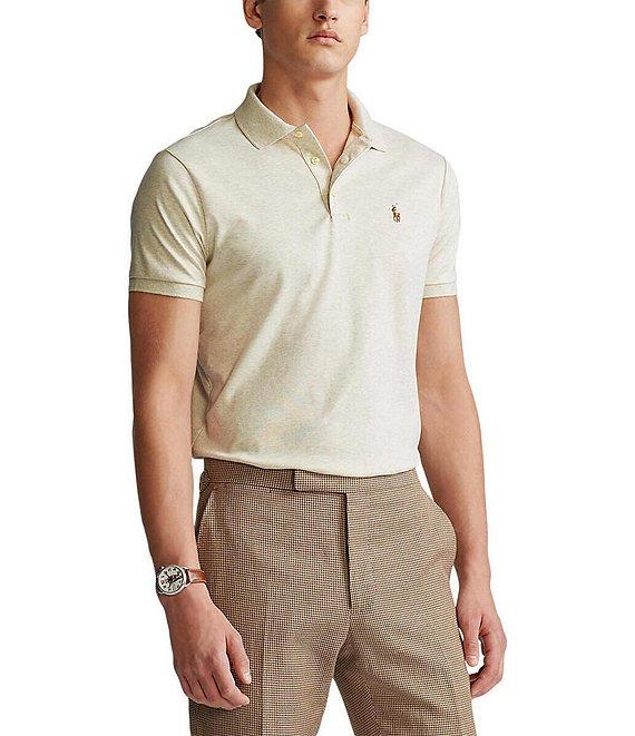 Polo Ralph Lauren Custom Slim-Fit Multicolored Pony Soft Cotton Short-Sleeve Polo Shirt Product Image