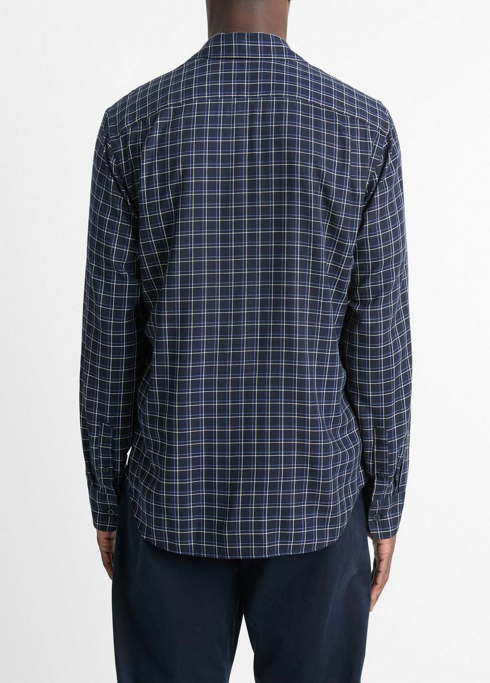 Ynez Plaid Cotton-Blend Shirt Product Image