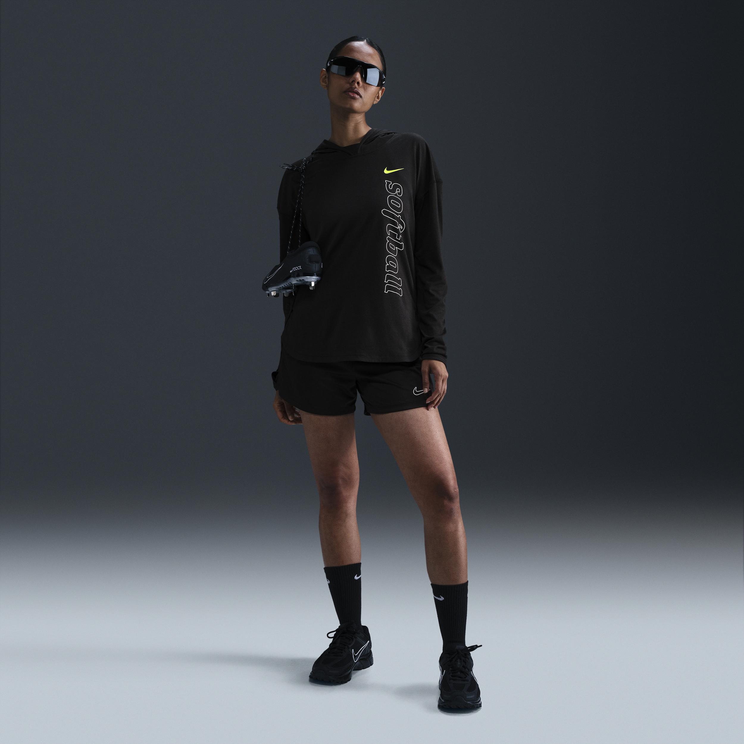 Nike Women's Dri-FIT Long-Sleeve Softball Hoodie Product Image