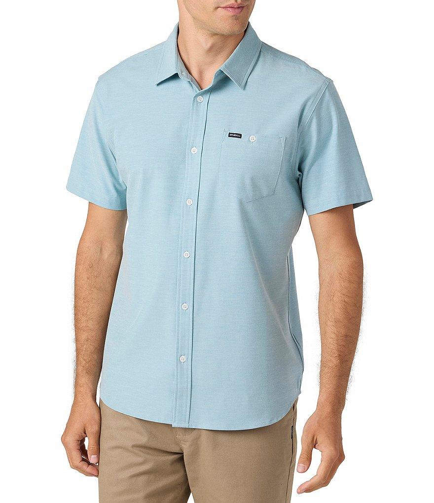 O'Neill Checked Hybrid Standard Fit Short Sleeve Woven Shirt Product Image