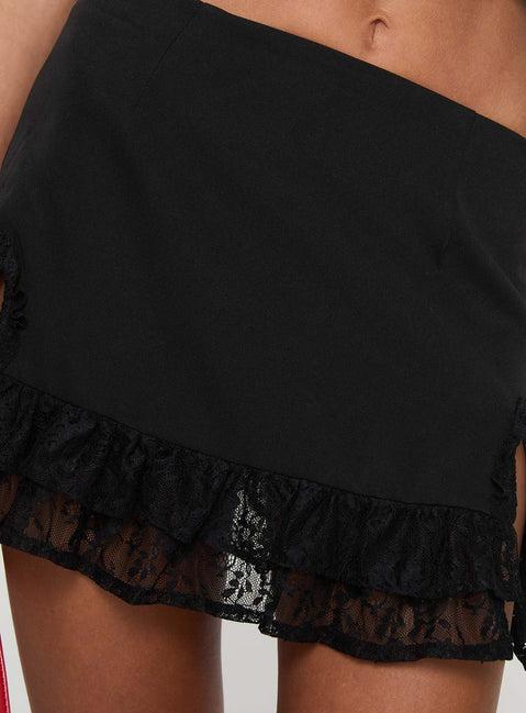 Ferran Mini Skirt Black Product Image