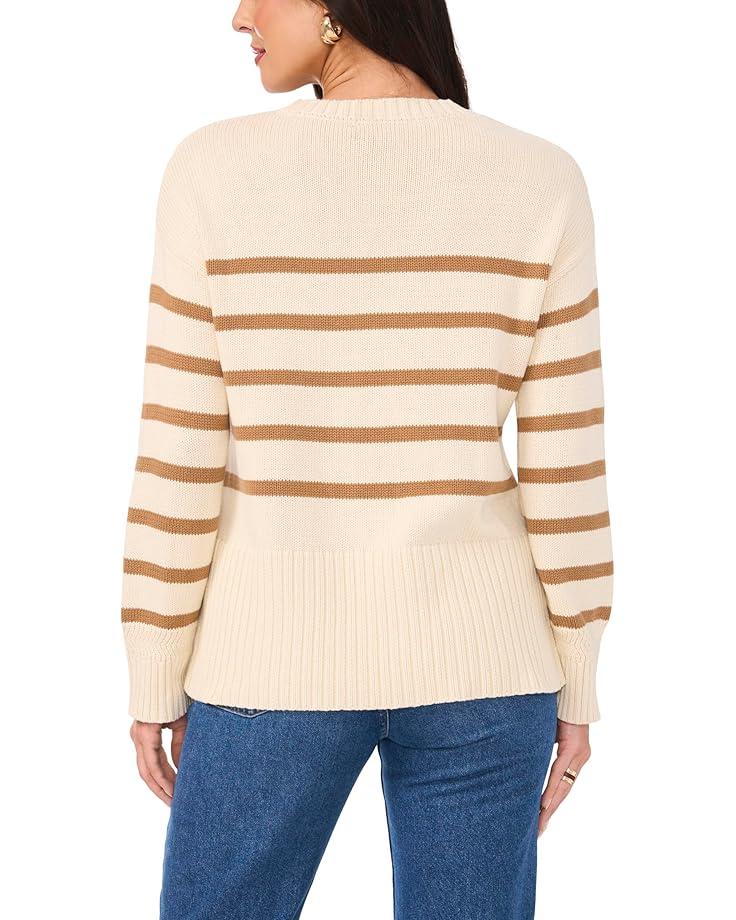 Long Sleeve Mock Neck with Tipping Product Image