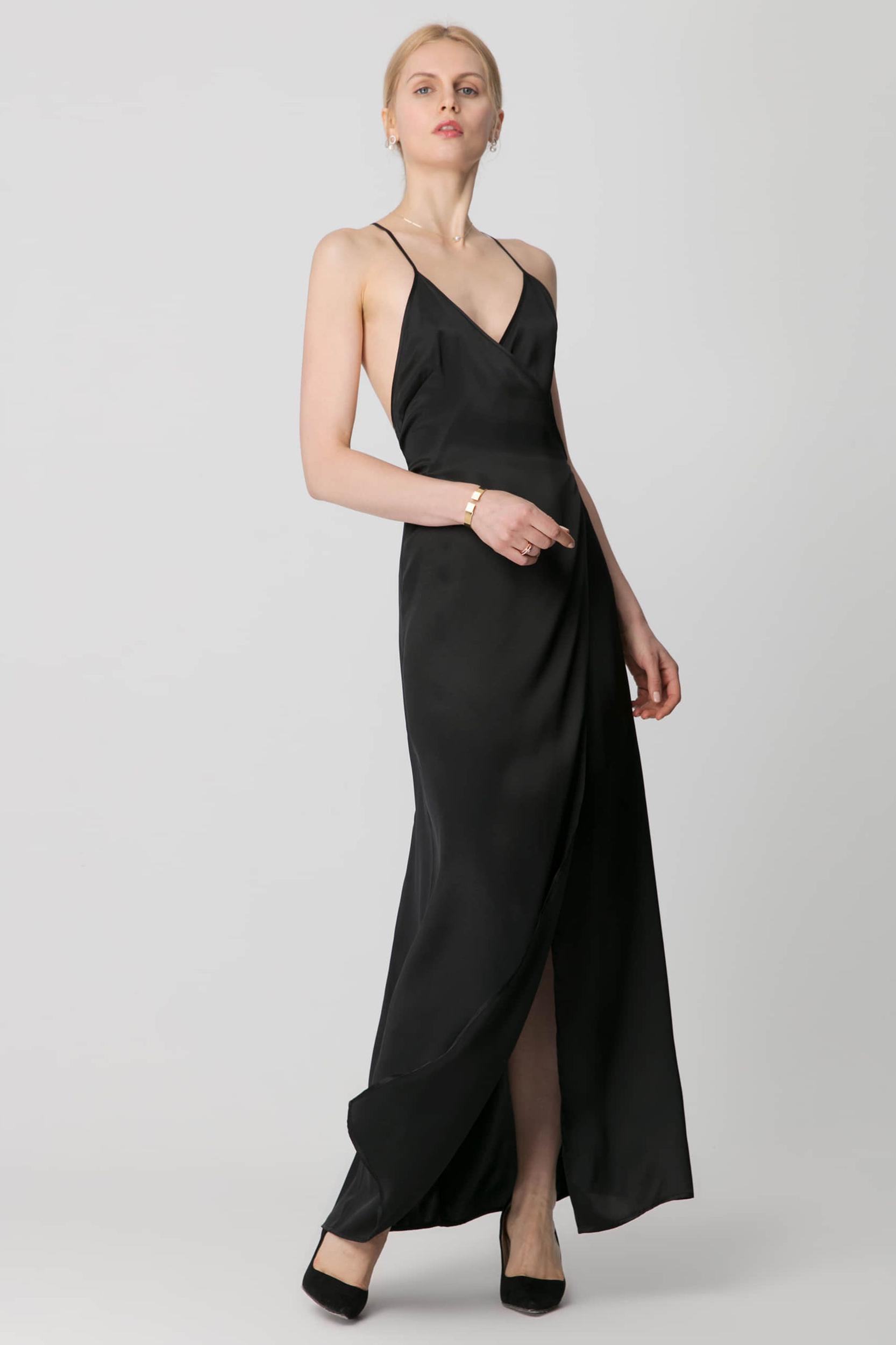 Perfect Party Ready  Silk Dress Product Image