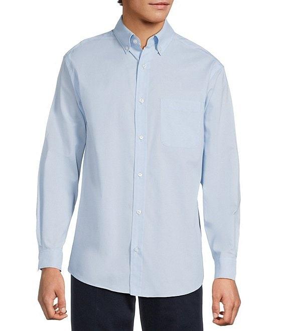 Roundtree & Yorke Long Sleeve Soft Touch Solid Sport Shirt Product Image