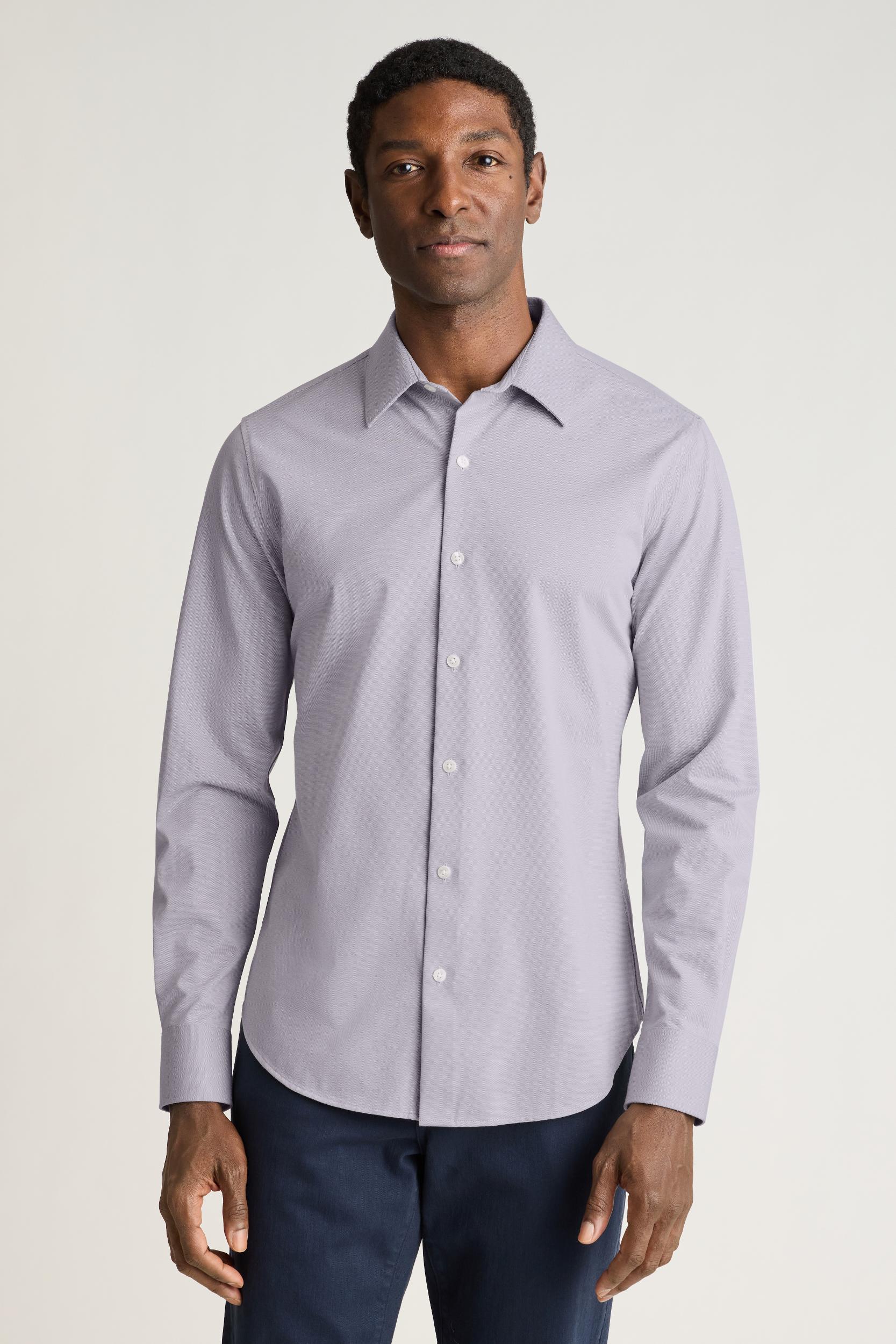 Tech Pique Button Down Shirt Product Image