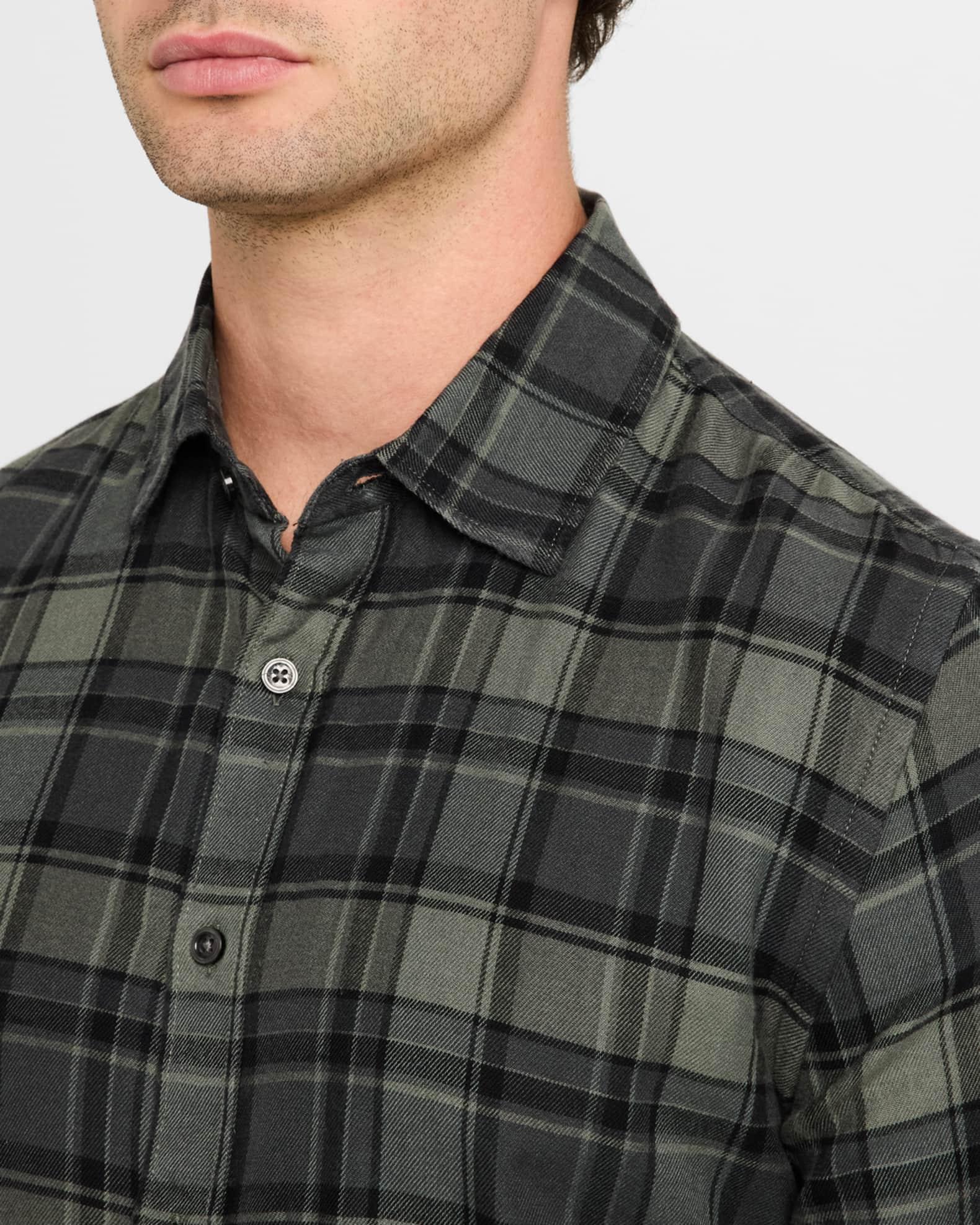 Men's Oliver Flannel Button-Down Shirt Product Image