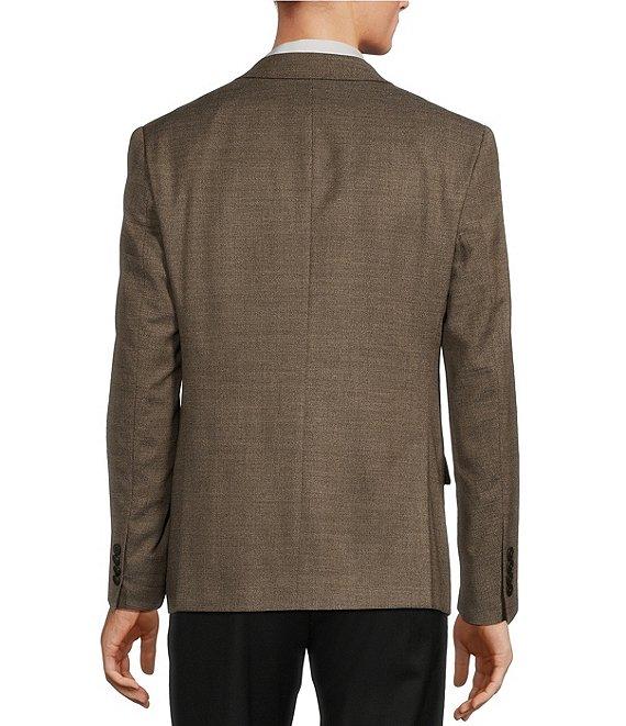 Armani Exchange Modern Fit Textured Solid Pattern Sport Coat Product Image