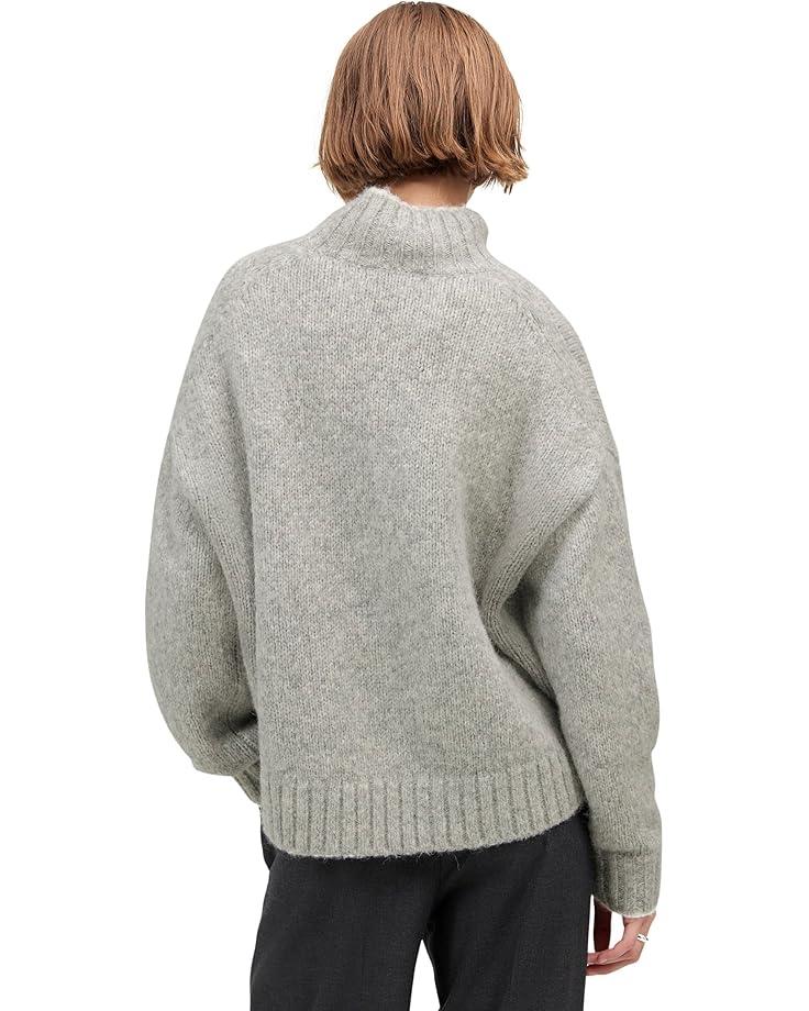 Women's Madewell Fluffy Wool Balham Hi-Low Turtle Product Image