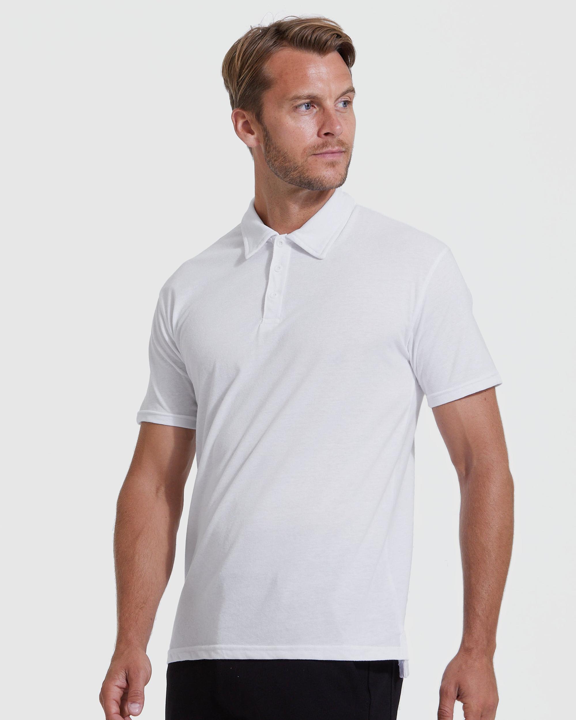 White Classic Polo 3-Pack Product Image