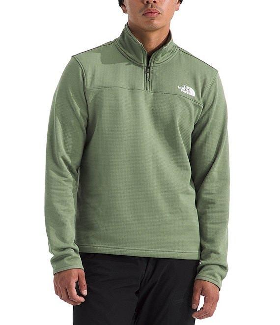 The North Face Cedar Trail Grid Long Sleeve 1/4 Zip Fleece Pullover Product Image