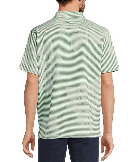 Tommy Bahama IslandZone Costa Wave Grande Fiorisce Short Sleeve Polo Shirt Product Image