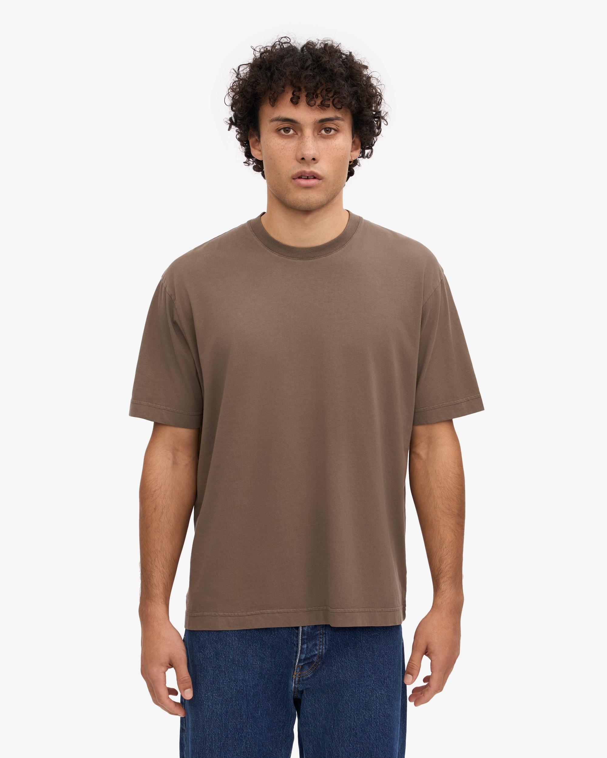 Oversized Organic T-Shirt - Lava Grey Product Image