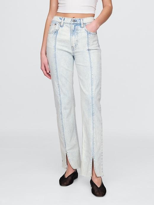 High Rise ’90s Straight Jeans Product Image
