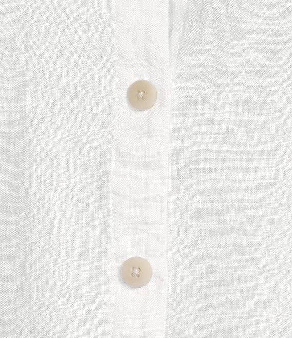 Eileen Fisher Organic Linen V-Neck Sleeveless Vest Product Image