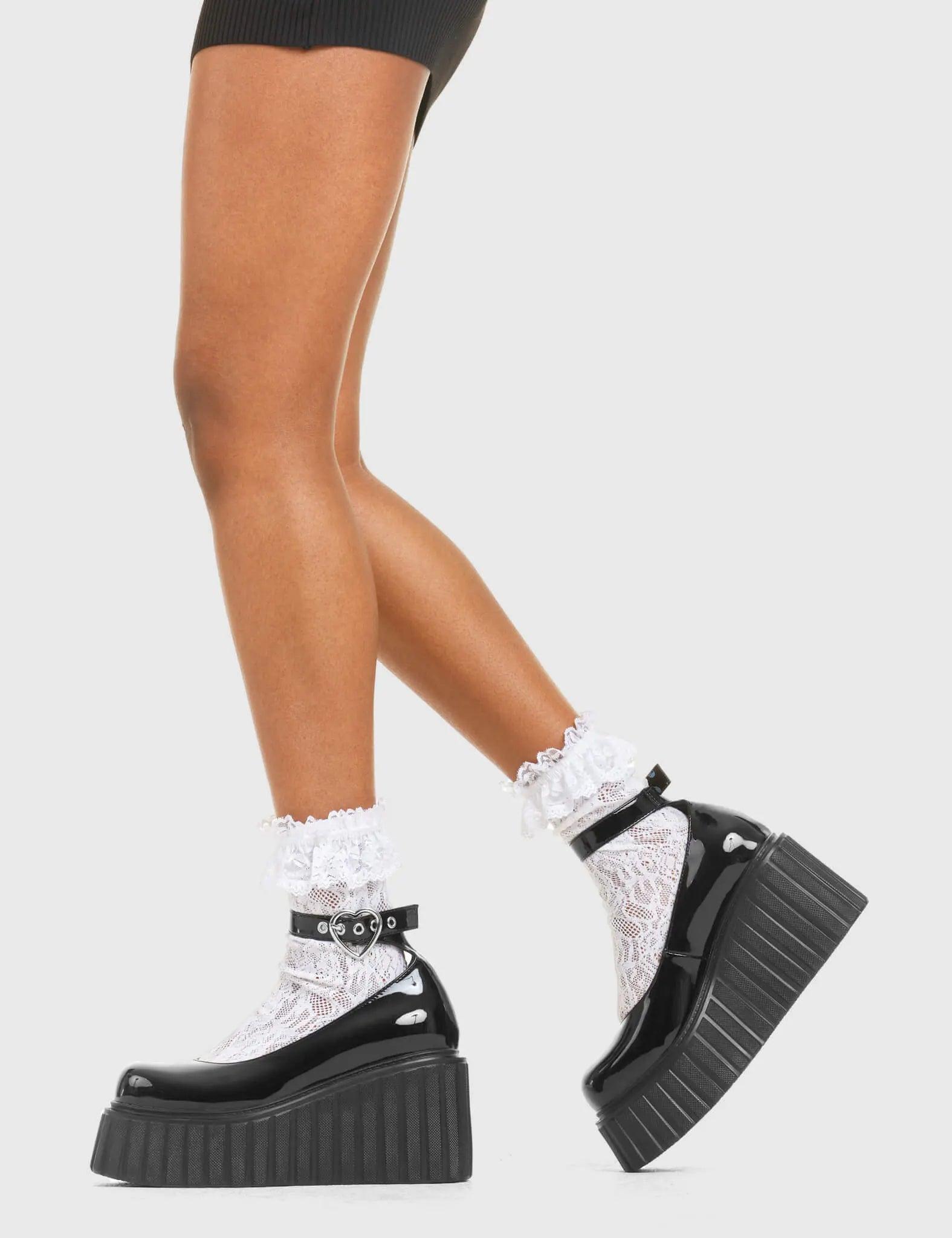 Cant Stop Chunky Platform Creeper Shoes Product Image