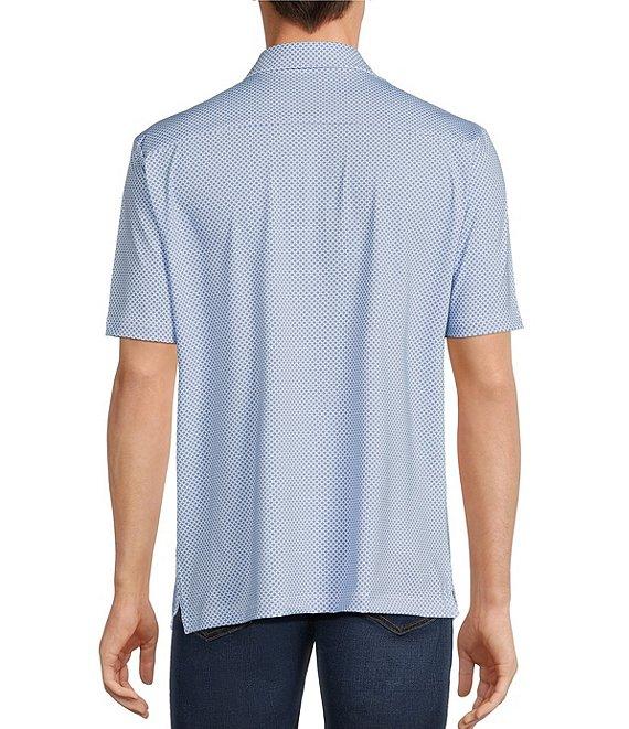 Hart Schaffner Marx Luxury Performance Short Sleeve Micro Floral Coatfront Shirt Product Image