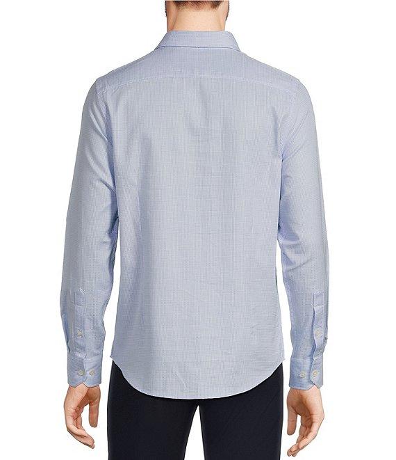 Murano Slim Fit Crosshatch Long Sleeve Woven Shirt Product Image