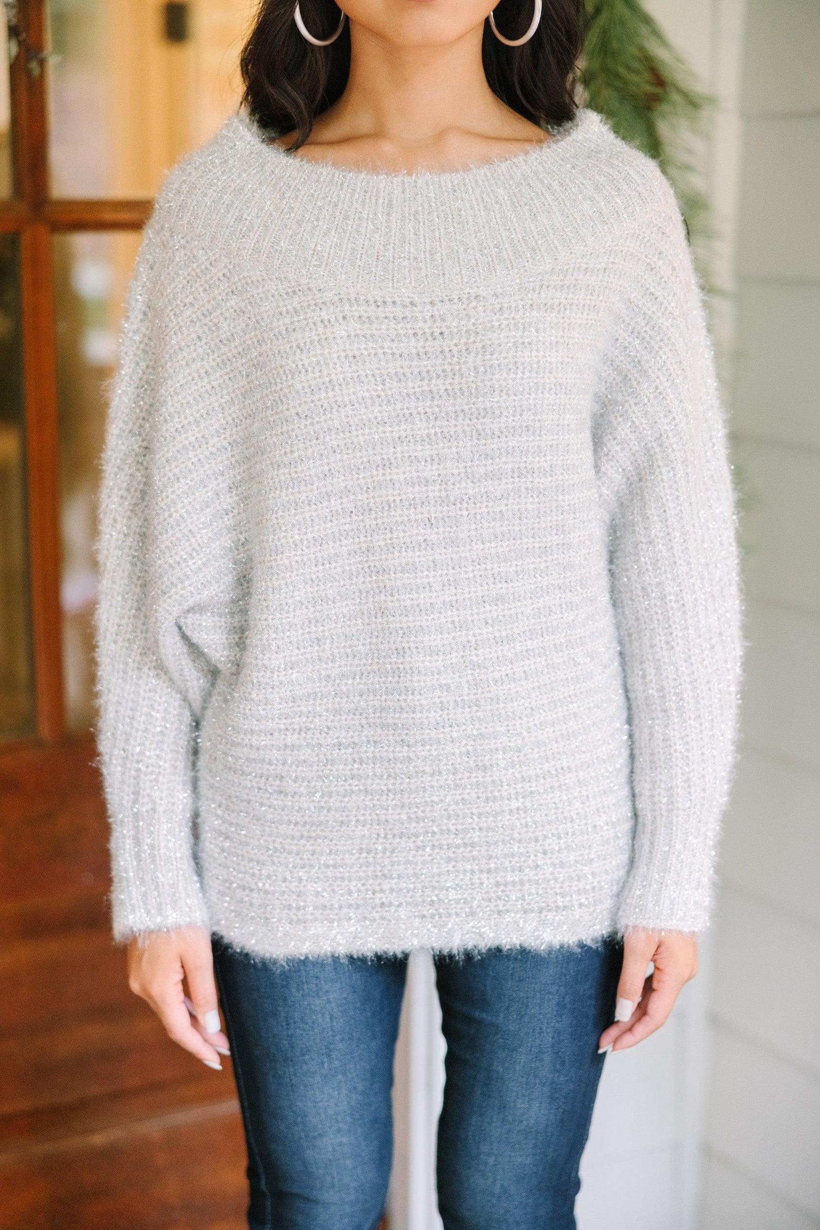 All On You Blush PInk Off Shoulder Sweater Female Product Image