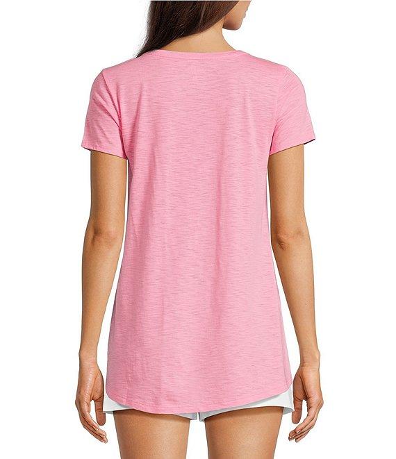 Lilly Pulitzer Etta Scoop Neck Short Sleeve Tee Product Image