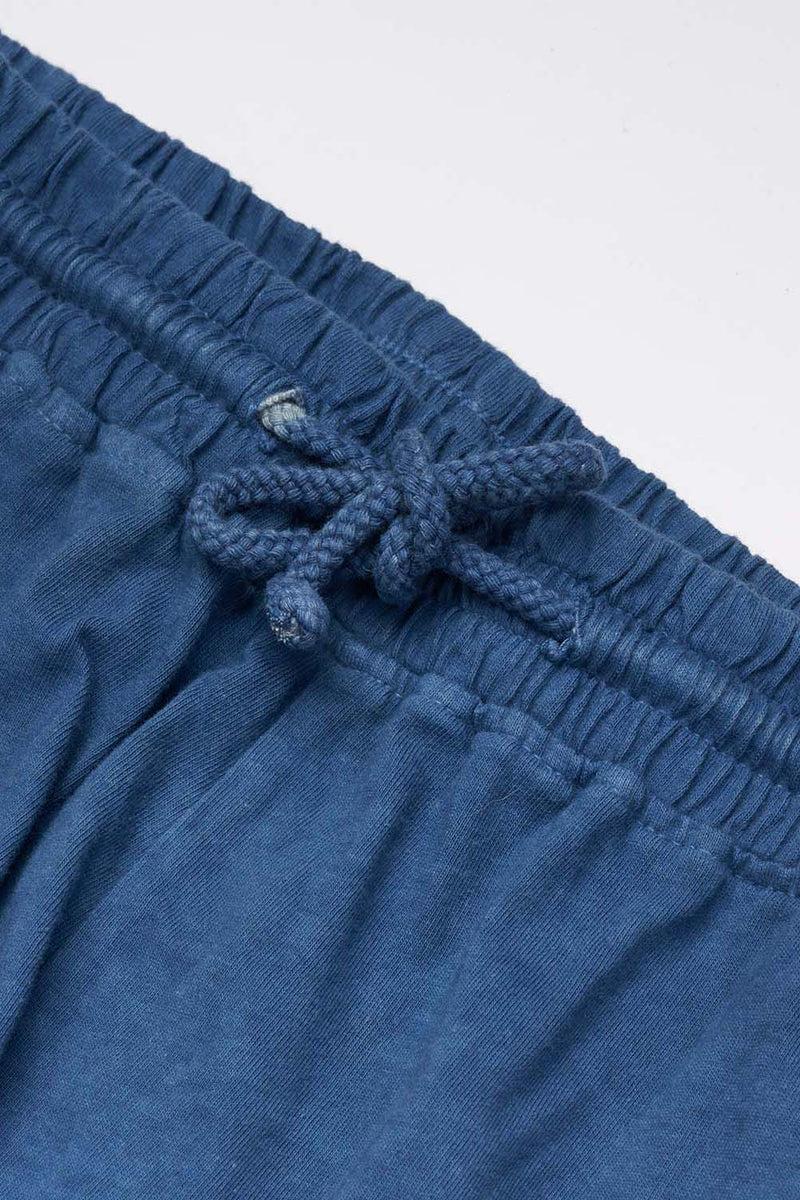Indigo Dyed Men's Organic Jogger Pants Product Image