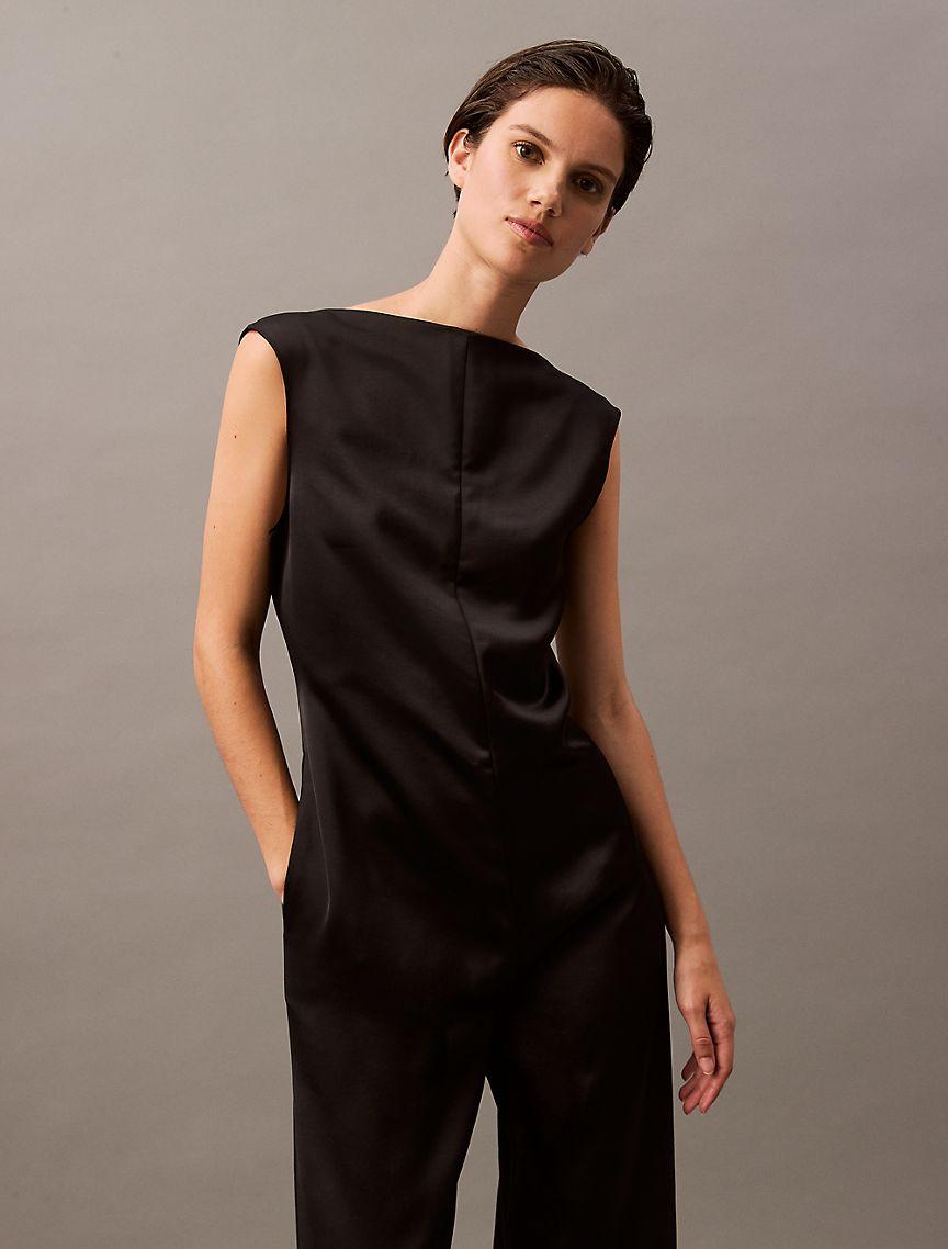 Satin Jumpsuit Product Image
