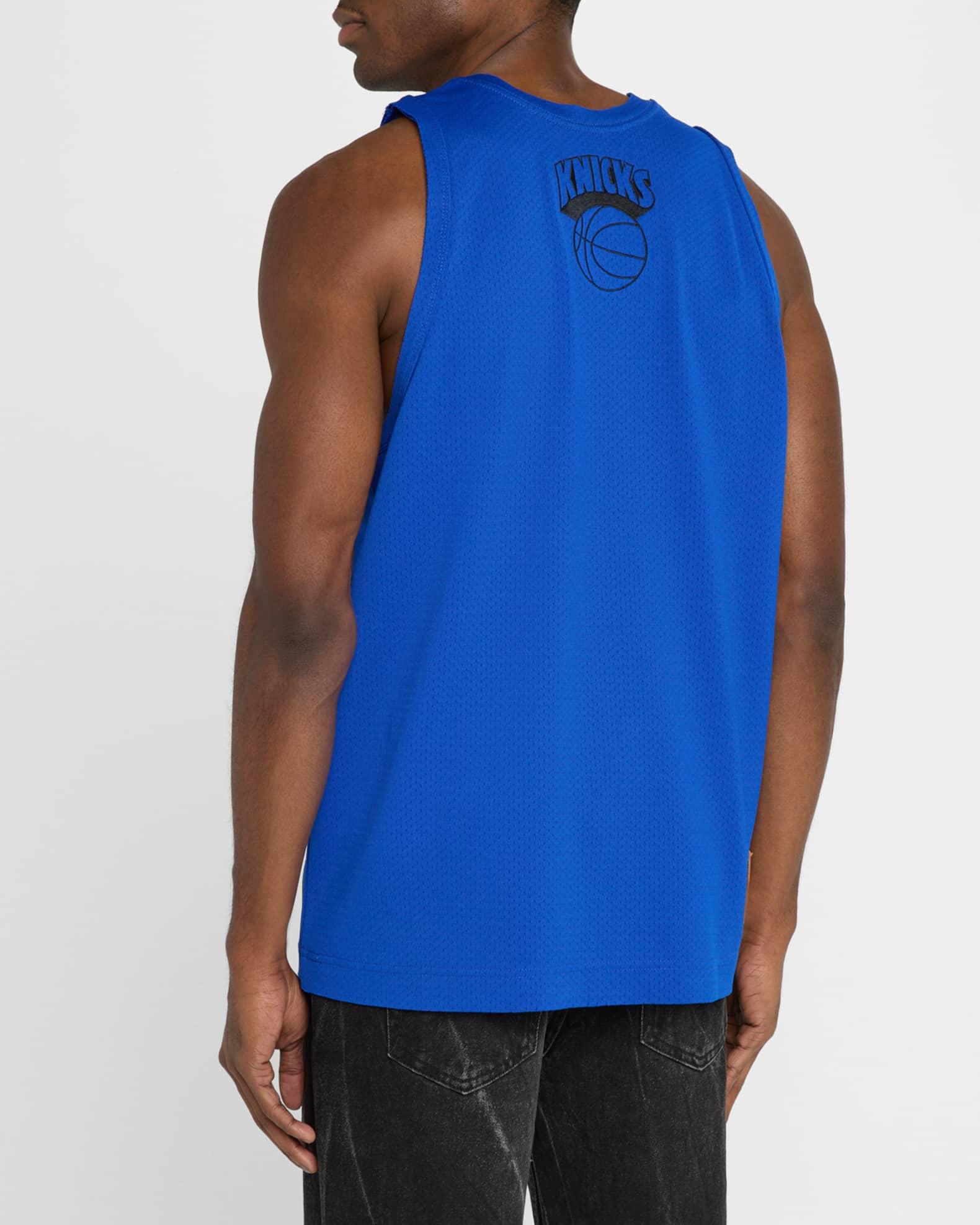 Men's NY Knicks Mesh Jersey Tank Top Product Image