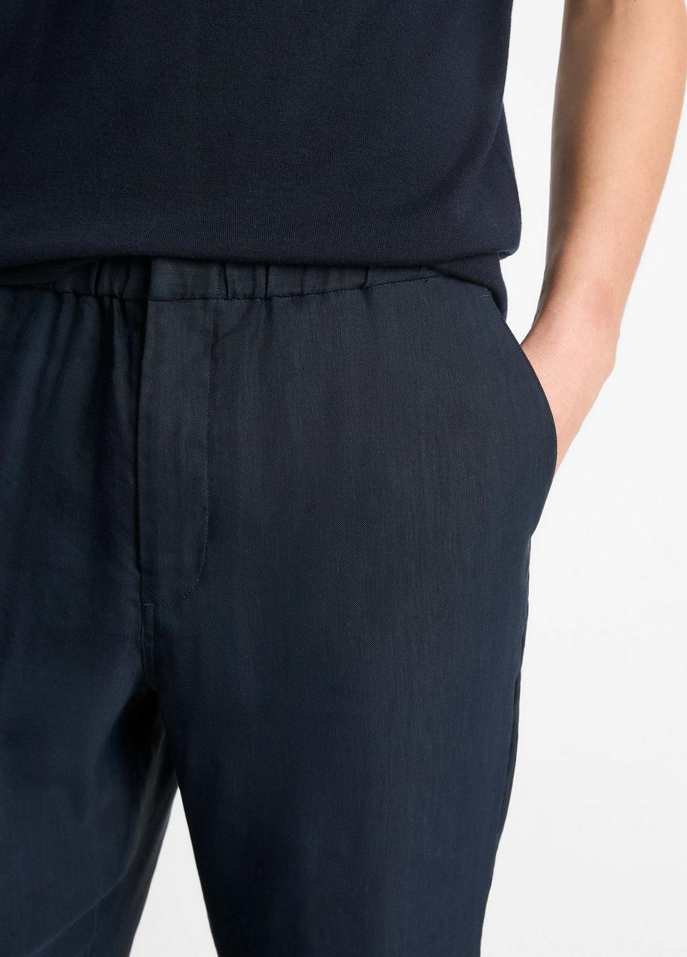 Louie Relaxed Italian Compact Twill Pant Product Image