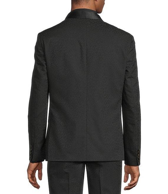 Murano The Holiday Edit Collection Slim Fit Leopard Print Suit Separates Jacket Product Image