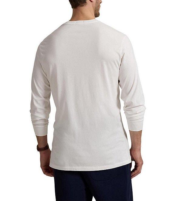 Polo Ralph Lauren Big & Tall Classic Fit Logo Jersey Long Sleeve T-Shirt Product Image